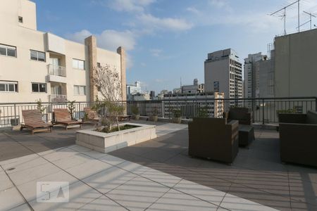 Solarium de apartamento à venda com 1 quarto, 37m² em Consolação, São Paulo