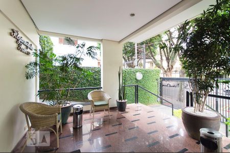 Apartamento para alugar com 33m², 1 quarto e 1 vagaHall social