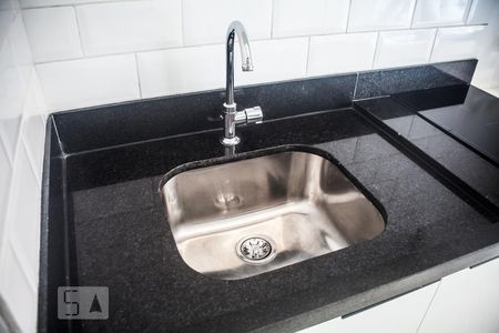 Cozinha - Torneira de kitnet/studio para alugar com 1 quarto, 10m² em Vila Buarque, São Paulo