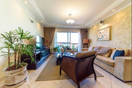 Sala de Estar de apartamento à venda com 4 quartos, 180m² em Rudge Ramos, São Bernardo do Campo