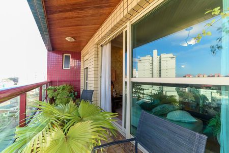 Varanda da Sala de apartamento à venda com 4 quartos, 180m² em Rudge Ramos, São Bernardo do Campo