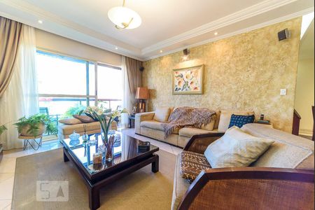 Sala de Estar de apartamento à venda com 4 quartos, 180m² em Rudge Ramos, São Bernardo do Campo