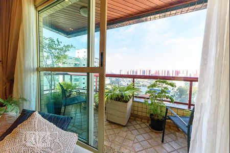 Varanda da Sala de apartamento à venda com 4 quartos, 180m² em Rudge Ramos, São Bernardo do Campo