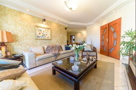 Sala de Estar de apartamento à venda com 4 quartos, 180m² em Rudge Ramos, São Bernardo do Campo