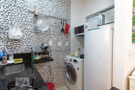 Cozinha de apartamento para alugar com 1 quarto, 30m² em Centro, Rio de Janeiro