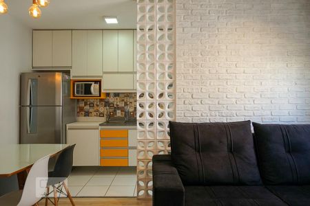 Sala de apartamento para alugar com 1 quarto, 33m² em Barra Funda, São Paulo