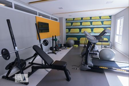 Apartamento para alugar com 33m², 1 quarto e sem vagaÁrea comum - Academia