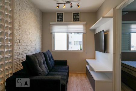 Sala de apartamento para alugar com 1 quarto, 33m² em Barra Funda, São Paulo