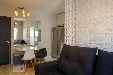 Sala de apartamento para alugar com 1 quarto, 33m² em Barra Funda, São Paulo