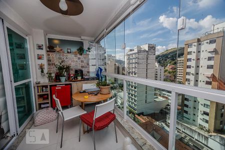 Varanda de apartamento para alugar com 2 quartos, 75m² em Icaraí, Niterói