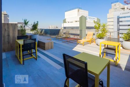 Studio para alugar com 24m², 1 quarto e sem vagaTerraço