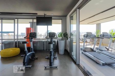 Studio para alugar com 24m², 1 quarto e sem vagaÁrea comum - Academia