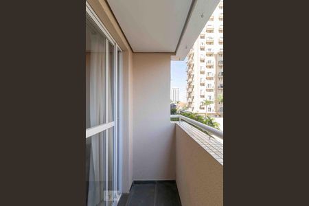 Varanda da Sala de apartamento para alugar com 1 quarto, 35m² em Vila Gomes Cardim, São Paulo