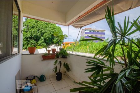 Varanda da Sala de apartamento para alugar com 2 quartos, 74m² em Jardim Placaford - Edif. San Gabriel, Salvador