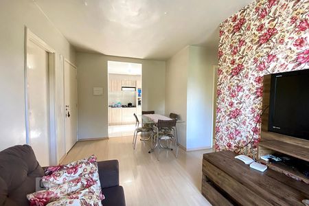 Sala de Estar de apartamento para alugar com 3 quartos, 60m² em Santos Dumont, São Leopoldo