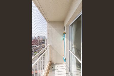 Varanda Sala de apartamento para alugar com 1 quarto, 34m² em Jardim Brasília (zona Norte), São Paulo