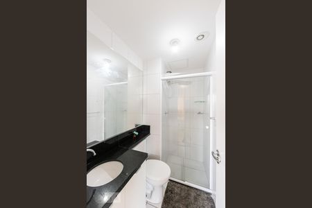 Banheiro Social de apartamento para alugar com 1 quarto, 34m² em Jardim Brasília (zona Norte), São Paulo