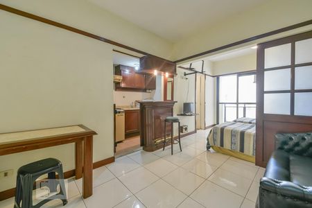 Sala de kitnet/studio para alugar com 1 quarto, 30m² em Campos Elíseos, São Paulo