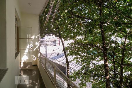 Varanda da Sala de apartamento à venda com 3 quartos, 123m² em Santo Agostinho, Belo Horizonte