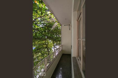 Varanda da Sala de apartamento à venda com 3 quartos, 123m² em Santo Agostinho, Belo Horizonte