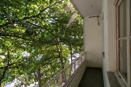 Varanda da Sala de apartamento à venda com 3 quartos, 123m² em Santo Agostinho, Belo Horizonte