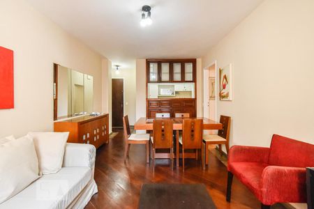 Sala de apartamento para alugar com 1 quarto, 60m² em Jardim Paulista, São Paulo