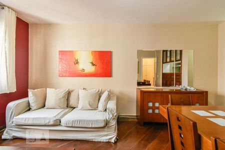 Sala de apartamento para alugar com 1 quarto, 60m² em Jardim Paulista, São Paulo