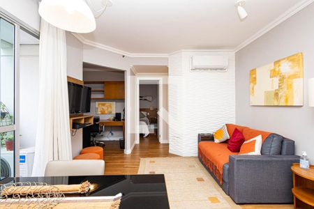 Sala de apartamento à venda com 1 quarto, 48m² em Consolação, São Paulo