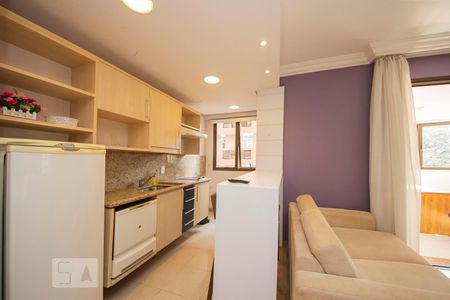 Studio à venda com 55m², 1 quarto e 1 vagaCozinha