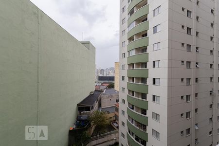 Vista da Sacada de kitnet/studio à venda com 1 quarto, 28m² em Aclimação, São Paulo