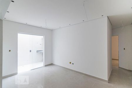 Sala de apartamento à venda com 3 quartos, 70m² em Vila Curuca, Santo André