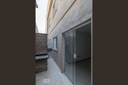 Terraço com Churrasqueira de apartamento à venda com 3 quartos, 70m² em Vila Curuca, Santo André