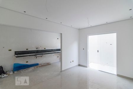 Sala de apartamento à venda com 3 quartos, 70m² em Vila Curuca, Santo André