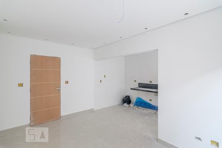 Sala de apartamento à venda com 3 quartos, 70m² em Vila Curuca, Santo André