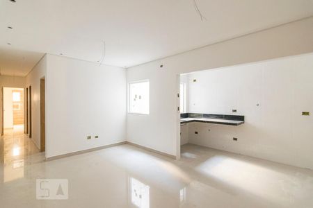 Sala de apartamento à venda com 3 quartos, 136m² em Vila Curuca, Santo André