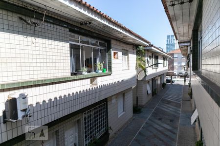Vista de casa de condomínio para alugar com 2 quartos, 62m² em Boqueirão, Santos