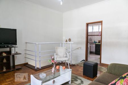 Sala de casa de condomínio para alugar com 2 quartos, 62m² em Boqueirão, Santos