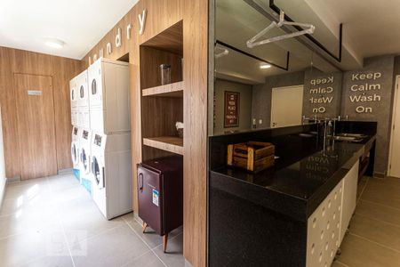 Lavanderia de kitnet/studio para alugar com 1 quarto, 25m² em Consolação, São Paulo