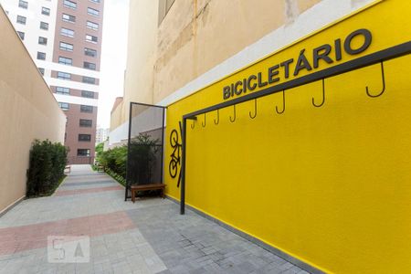 Bicicletário de kitnet/studio para alugar com 1 quarto, 25m² em Consolação, São Paulo