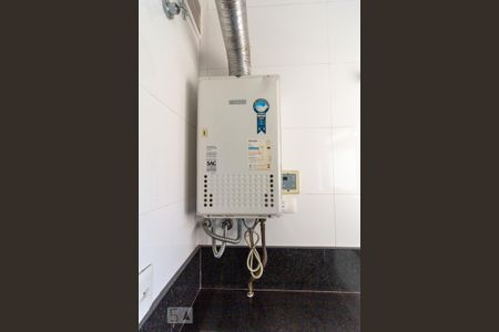 Apartamento à venda com 216m², 4 quartos e 3 vagasDetalhe Gás