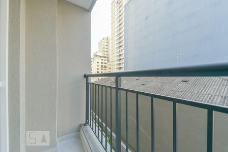 Varanda de apartamento para alugar com 1 quarto, 32m² em República, São Paulo
