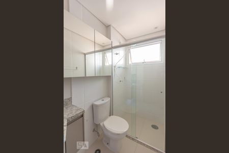 Banheiro de kitnet/studio para alugar com 1 quarto, 40m² em Jardim Nova Aliança Sul, Ribeirão Preto