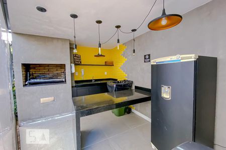 Studio à venda com 28m², 1 quarto e sem vaga Studio à venda com 28m², 1 quarto e sem vagaÁrea comum - Churrasqueira