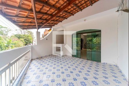 Varanda da Sala de casa à venda com 4 quartos, 260m² em Parque Gerassi, Santo André