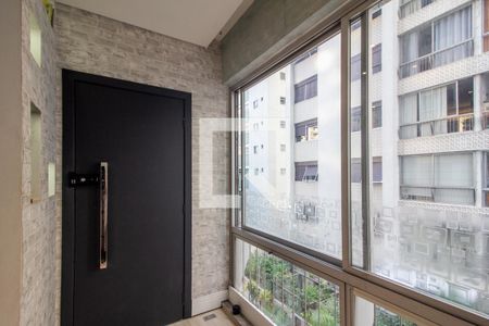 Varanda da Sala de apartamento para alugar com 3 quartos, 127m² em Higienópolis, São Paulo