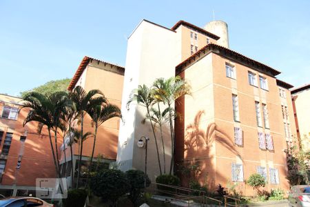 Fachada do bloco de apartamento para alugar com 2 quartos, 72m² em Estrela Dalva, Belo Horizonte