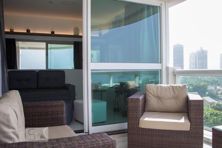 Studio para alugar com 50m², 1 quarto e 1 vagaVaranda