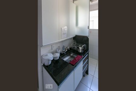 Cozinha de apartamento para alugar com 2 quartos, 45m² em Dona Clara, Belo Horizonte