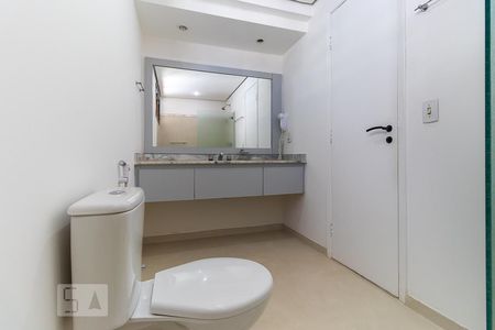 Apartamento à venda com 50m², 1 quarto e 1 vagaBanheiro da suíte