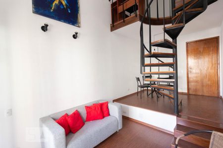 SalaSala de apartamento para alugar com 1 quarto, 60m² em Jardim Paulista, São Paulo
